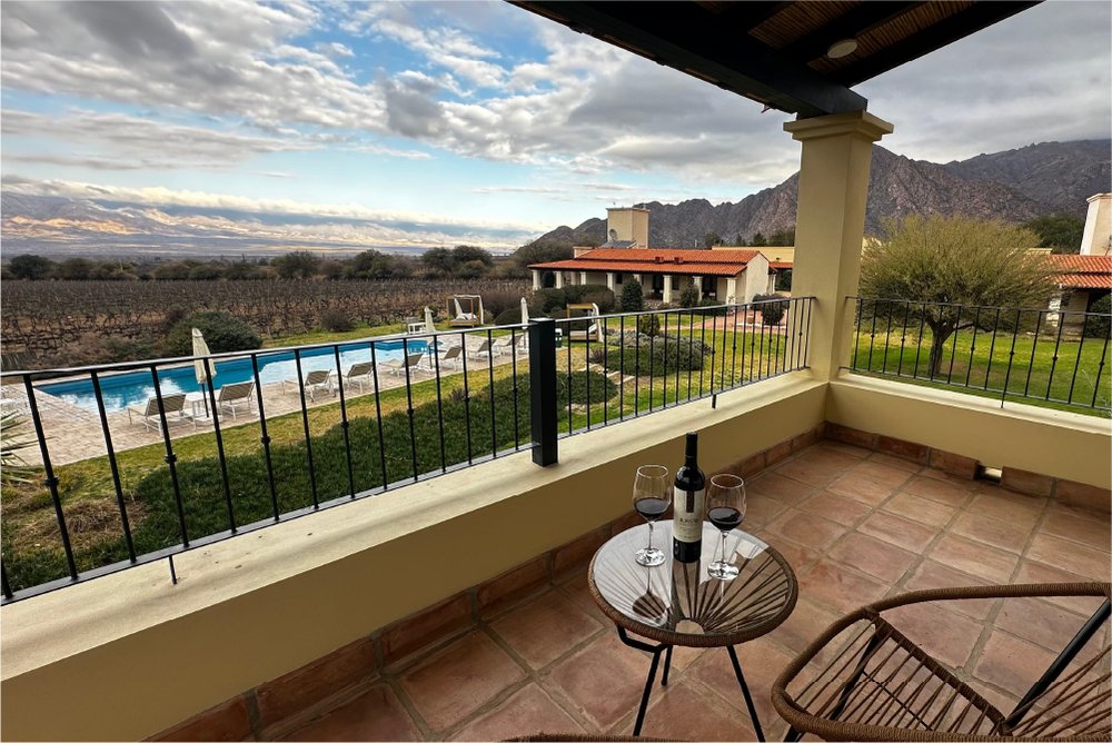 Quarto Suíte Vista Vinhedos e Quebrada de Cafayate